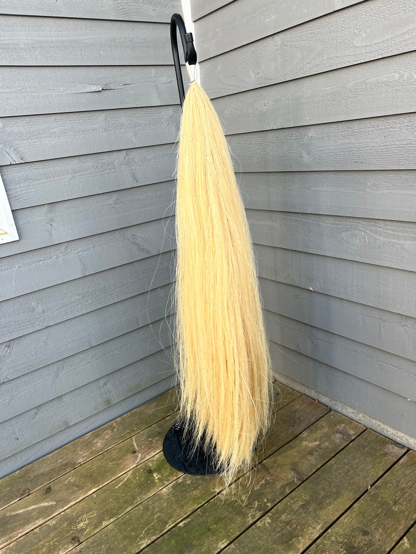 Cream White Tail Extension