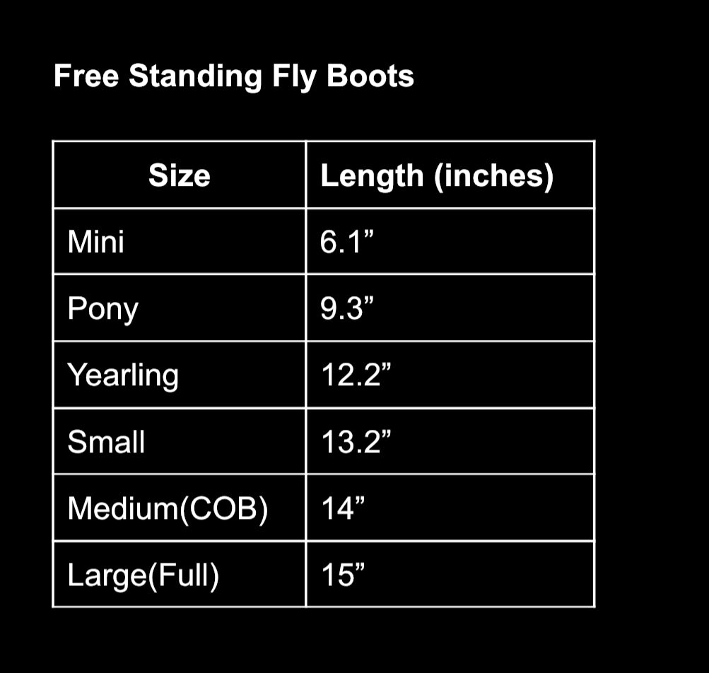 Free Standing Fly Boots