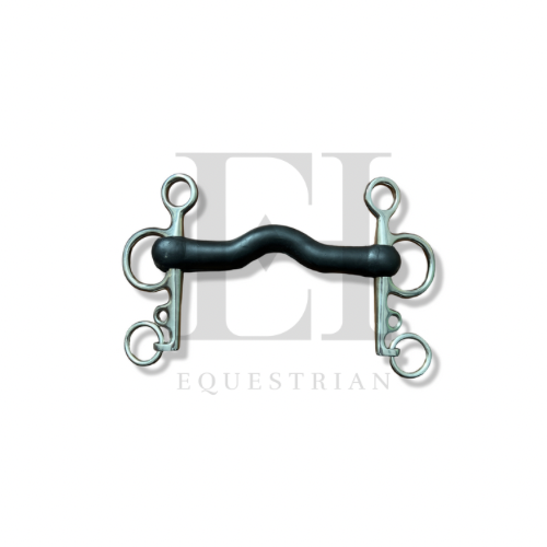 Rubber Ported Mullen Pelham