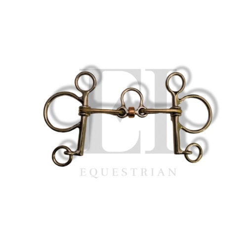 Ported Copper Roller Teardrop Pelham