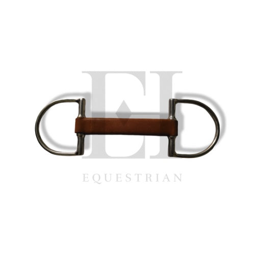 Pony Leather Mullen Mouth D Ring
