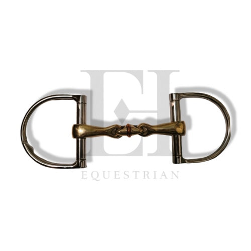 Double Jointed Copper Roller D Ring